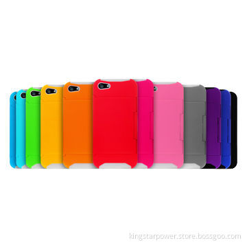 Back Cover/Case for New iPhone 6, with ID Cash Credit Card Slots